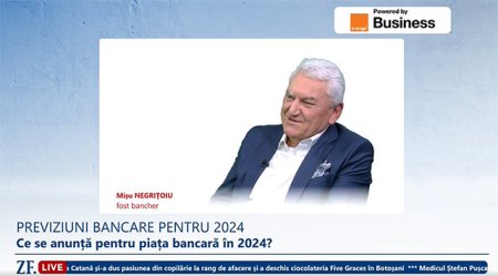 ZF Live. Misu Negritoiu, fost bancher: Cred ca este un lucru bun ca ponderea capitalului romanesc in sistemul bancar sa creasca. Cred ca se va ajunge la 50% capital romanesc, 50% capital strain