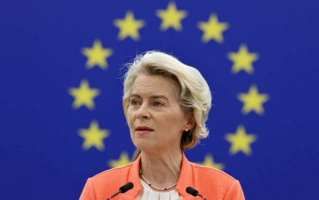 Ursula von der Leyen si-a anuntat candidatura pentru un nou mandat la sefia Comisiei Europene. O decizie <span style='background:#EDF514'>CUGET</span>ata