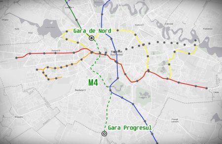 Primaria Sectorului 4 lanseaza proiectul de construire a noii magistrale de metrou M4 intre Gara de Nord si Gara Progresul