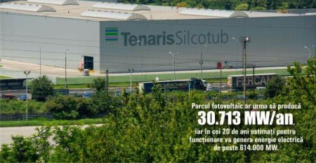 Calarasi: Tenaris Silcotub investeste in energia <span style='background:#EDF514'>REGENERABIL</span>a