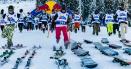 100 de schiori si snowboarderi s-au intrecut in weekend in cea mai trasnita competitie de pe <span style='background:#EDF514'>PARTIE</span>, Red Bull Homerun