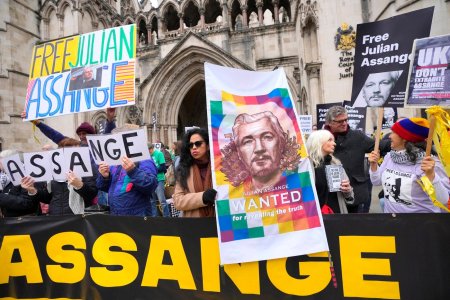 Extradarea lui Julian Assange, judecata la Londra. Avocatii au introdus un ultim demers prin care incearca blocarea predarii catre SUA