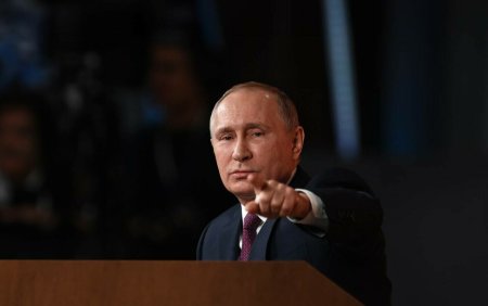 Vladimir Putin se adreseaza Adunarii Federale a Rusiei pe 29 februarie. Anuntul oficial al Kremlinului