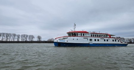 REXDAN, cea mai mare nava de cercetare din UE, a facut prima calatorie pe Dunare. Care este scopul cercetarilor