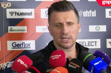 Selectionerul Buricea nu accepta esecul cu Dinamo din EHF: La noi in sala e mai multa educatie