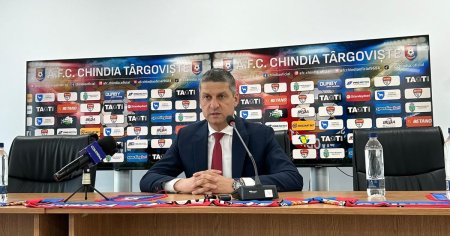 Gabriel Boriga, noul presedinte al Chindiei Targoviste, precizari despre situatia financiara a clubului