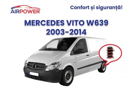 (P) Pentru suspensie optima a masinii tale alege acum perne pe aer Mercedes Vito de la perneauxiliare.ro