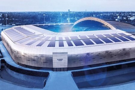 Inedit: un stadion din Serie A va avea 2400 de <span style='background:#EDF514'>PANOURI SOLARE</span> pe acoperis