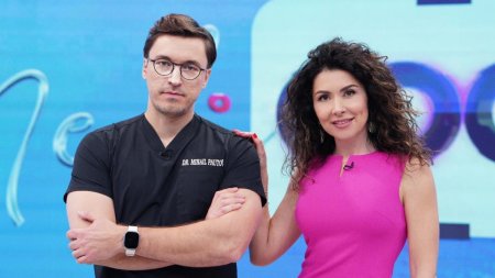 Dr. Mihail Pautov si <span style='background:#EDF514'>CARMEN BRUMA</span> revin la Antena 1 cu un nou sezon MediCOOL, incepand din 24 februarie, in fiecare sambata, de la 12.00