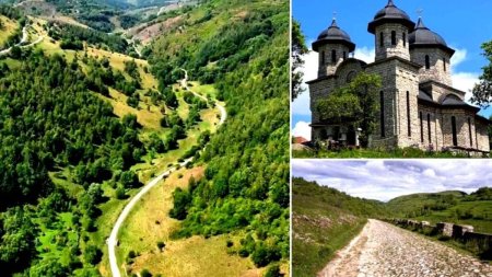 Drumul din Romania unic in lume. Turistii sunt uimiti de ceea ce vad