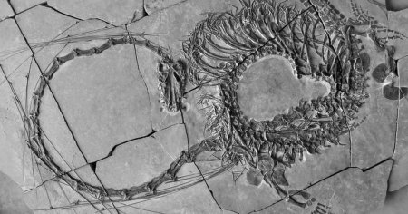 O fosila dragon, veche de 240 de milioane de ani, descoperita in sudul Chinei