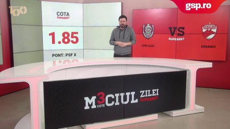 Meciul <span style='background:#EDF514'>ZILEI</span> » CFR Cluj - Dinamo. Pot face cainii surpriza in Gruia si sa bifeze a treia victorie consecutiva in Superliga?