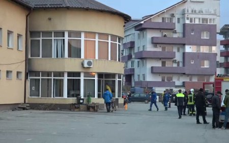 Incendiu la un hotel din Alba Iulia. 15 sportivi erau cazati acolo