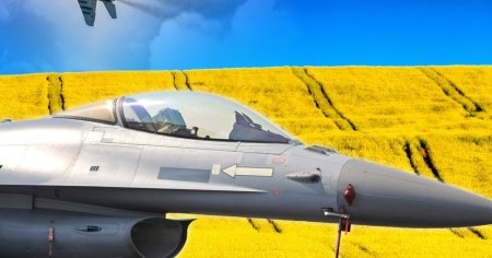 Cum se antreneaza pilotii ucraineni pe avioanele de lupta americane F-16 in Danemarca: E clar mai agil VIDEO