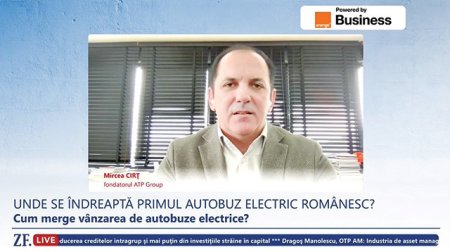 ZF Live. Mircea Cirt, fondatorul ATP Group: Estimam ca anul acesta vom avea de produs peste 100 de autobuze electrice. In cateva luni vom incepe constructia pentru a doua fabrica, o unitate de 13.000 mp, care va asigura productia de <span style='background:#EDF514'>SASI</span>uri, caroserii si asamblarea autobuzelor