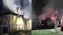 Incendiu la casa parohiala a unei cunoscute biserici din Piatra Neamt. Interventie de urgenta a pompierilor