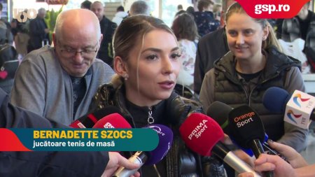 Nationala Romaniei de tenis de masa a revenit in tara dupa calificarea la Jocurile Olimpice » Bernadette Szocs: O sa dau totul pentru a castiga o medalie olimpica