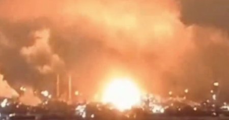 Ucrainenii au lovit cu drone o uzina siderurgica din Rusia VIDEO
