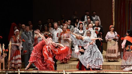 Tragica si pasionala poveste <span style='background:#EDF514'>DE DRAGOSTE</span> din opera Carmen de Bizet, la Opera Nationala Bucuresti, de Martisor, in chiar prima zi de primavara