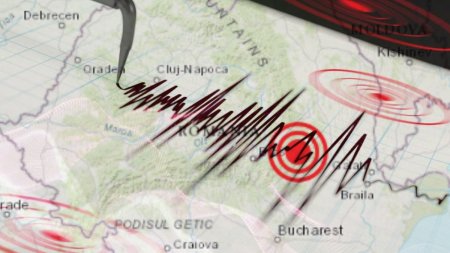 Cutremur in Romania. Seismul a fost resimtit in mai multe orase din tara