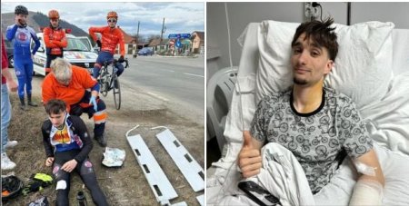 Fiul lui <span style='background:#EDF514'>EDUARD NOVAK</span>, lovit de o masina in timp ce se antrena: Ciclismul in Romania e sport extrem