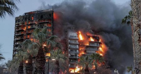 Doua romance, disparute dupa incendiul din Spania! Blocul cu 14 etaje in care locuiau, mistuit de flacari