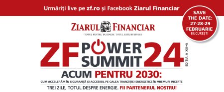 Azi incepe ZF Power Summit 2024, cel mai mare eveniment realizat de Ziarul Financiar si dedicat pietei energiei. Peste 70 de CEO, reprezentanti ai guvernului si antreprenori participa pe 27-29 februarie la eveniment. Trei zile, totul despre energie