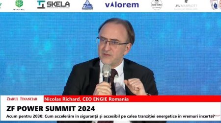 Nicolas Richard, CEO ENGIE Romania: Tranzitia energetica va costa si nu ne permitem sa facem greseli. Avem nevoie de un cadru care ne permite sa avem un plan de actiune, de investitie, care este potrivit pentru obiectivele pe care le avem in Romania