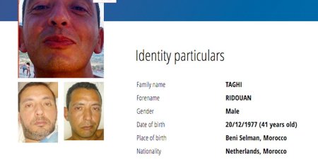 Inchisoare pe viata pentru Ridouan Taghi, cel mai temut traficant de droguri din Olanda