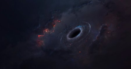 O enigmatica gaura neagra supermasiva, invaluita de praf cosmic, descoperita de astronomii <span style='background:#EDF514'>ISRAELI</span>eni