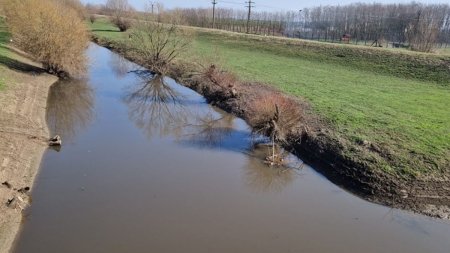 Apele Romane, despre unda de poluare de pe raul Crasna: A ajuns la granita Romaniei cu Ungaria