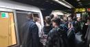 Incident la metrou. <span style='background:#EDF514'>DOUA TRENURI</span> s-au ciocnit intre statiile Timpuri Noi si Mihai Bravu