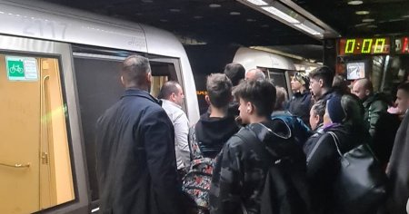 Incident la metrou. Doua trenuri s-au ciocnit intre statiile Timpuri Noi si Mihai Bravu