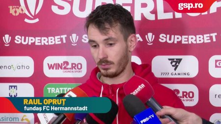 DINAMO - HERMANNSTADT 1-0 » Raul Oprut, dezvaluie ce i-a reprosat arbitrului Iulian Calin: Din pacate, greseala cea mai mare a fost in defavoarea noastra
