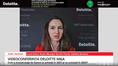 Deloitte M&A 2024. Laura <span style='background:#EDF514'>BOBAR</span>, Deloitte Romania: Procedurile vanzatorului puse in ordine reprezinta un avantaj in negocieri intr-o tranzactie de fuziuni si achizitii