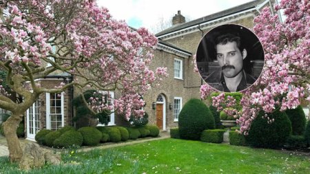 Casa lui <span style='background:#EDF514'>FREDDIE MERCURY</span> din Londra scoasa la vanzare pentru 38 de milioane de dolari