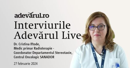 Radioterapia stereotaxica in <span style='background:#EDF514'>ONCOLOGIE</span>,  detaliat de Dr. Cristina Iftode, medic primar radioterapie SANADOR