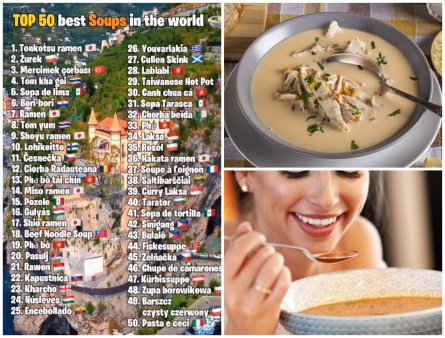 O <span style='background:#EDF514'>CIORBA</span> traditionala romaneasca, in topul celor mai bune supe din lume! Se afla in clasament inaintea gulas-ului ori faimosei pho bo din Vietnam
