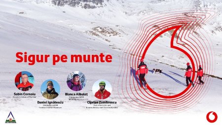 <span style='background:#EDF514'>VODAFONE</span> si Salvamont lanseaza #SigurPeMunte, prima campanie de educatie montana