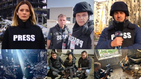 Jurnalistii Antena 3 CNN, premiati pentru relatarile din zonele de conflict din Ucraina