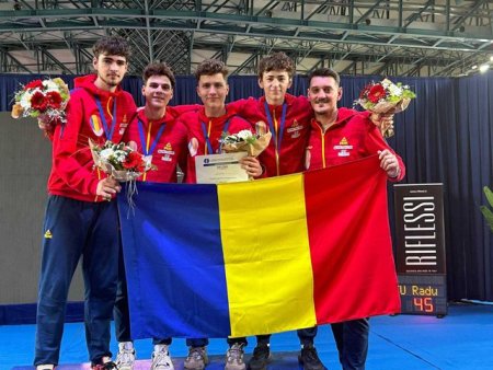 Romania, din nou campioana europeana la sabie pe echipe