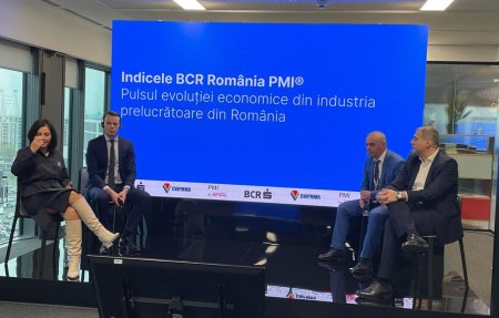 Unul dintre cele mai asteptate momente de catre industrie: S-a lansat indicele PMI in Romania, care masoara lunar pulsul industriei