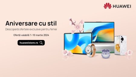 Advertorial: De Ziua Femeii, alimenteaza-i pasiunile cu un cadou smart! Vezi ce gadget HUAWEI i se potriveste