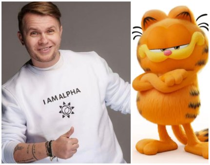 Milionarul Codin Maticiuc va fi motanul Garfield! Da voce celei mai emblematice pisici din lume
