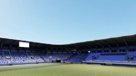 Orasul din Romania in care se construieste cel mai modern stadion: Va avea zero consum de energie si este <span style='background:#EDF514'>BOTEZAT</span> dupa o legenda a fotbalului