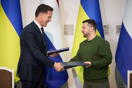Olanda si Ucraina au semnat la Harkov un acord de securitate pe 10 ani