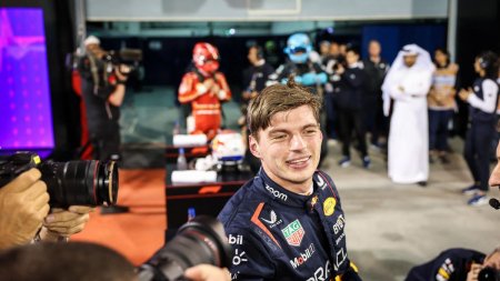 Max Verstappen, in pole position in <span style='background:#EDF514'>BAHRAIN</span>, in prima cursa a sezonului