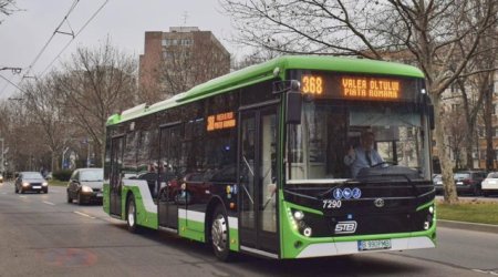 Nicusor Dan: Sase autobuze electrice circula pe linia 368