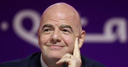 <span style='background:#EDF514'>GIANNI INFANTINO</span>, anunt categoric privind cartonasul albastru. Nu va exista in fotbalul profesionist