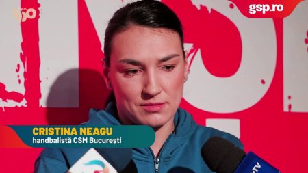 Cristina Neagu, declaratii de la evenimentul organizat de Red Bull la care a participat azi